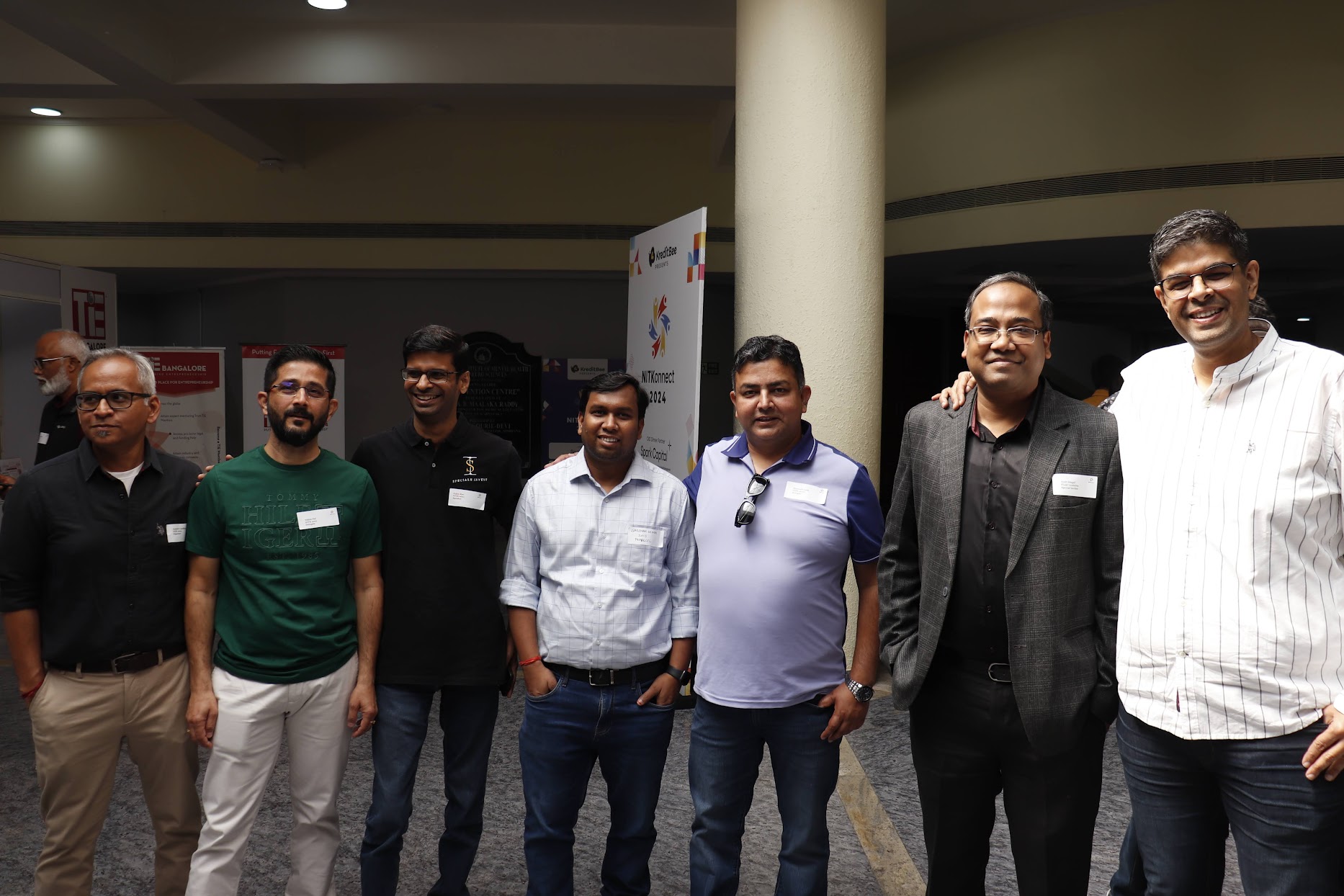 Networking at the Expo Stalls